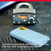 SanDisk Extreme Portable SSD USB 3.2 2TB Sky Blue SDSSDE61-2T00-G25B