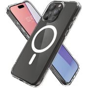 Spigen Ultra Hybrid MagFit Case Frost Clear iPhone 15 Pro Max