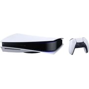 Sony PlayStation 5 Console (CD Version) White - Middle East Version + FC24 Voucher Bundle