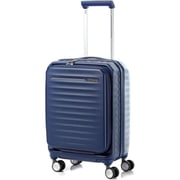 American Tourister Frontec 1 Pc Spinner Luggage Trolley Navy