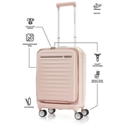 American Tourister Frontec 1 Pc Spinner Luggage Trolley Navy