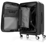 American Tourister Frontec 1 Pc Spinner Luggage Trolley Jet Black