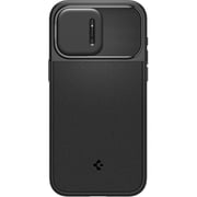 Spigen Optik Armor MagFit Case Black iPhone 15 Pro Max