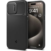 Spigen Optik Armor MagFit Case Black iPhone 15 Pro Max