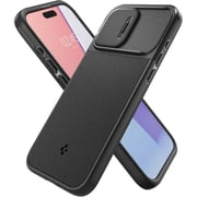 Spigen Optik Armor MagFit Case Black iPhone 15 Pro Max