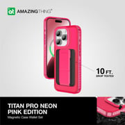 Amazing Thing Titan Set Case Pink iPhone 15 Pro Max