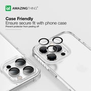 Amazing Thing Camera Lens Protector Grey iPhone 15 Pro / iPhone 15 Pro Max