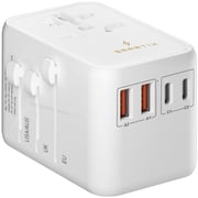 Smartix Premium International Travel Adaptor 65W White