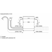 Siemens iQ500 Free Standing Dishwasher SN25HI76MM