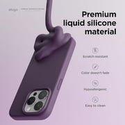 Elago Silicone Case Deep Purple iPhone 15 Pro Max