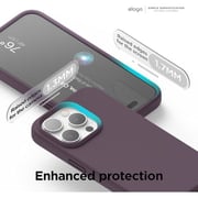 Elago Silicone Case Deep Purple iPhone 15 Pro Max