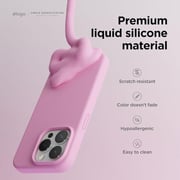 Elago Silicone Case Hot Pink iPhone 15 Pro Max
