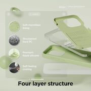 Elago Silicone Case Pastel Green iPhone 15 Pro Max