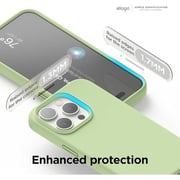 Elago Silicone Case Pastel Green iPhone 15 Pro Max