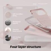 Elago Silicone Case Indigo iPhone 15 Pro