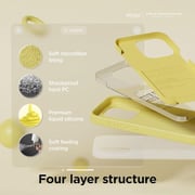 Elago Silicone Case Yellow iPhone 15 Pro Max