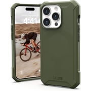 Buy Urban Armor Gear UAG Essential Armor for iPhone 15 Pro Case Cover [15  Feet Drop tested] MagSafe Compatible – Olive Drab Online in UAE