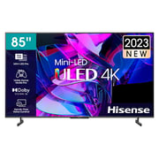 Hisense 85U7K MiniLED 4K ULED Smart Television 85inch (2023 Model)