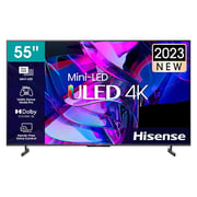 هايسينس 55U7K MiniLED 4K ULED التلفزيون الذكي 55 بوصة (موديل 2023)