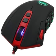 Redragon Wired Gaming Mouse 180cm Red/Black