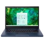 Acer Aspire Vero (2023) Laptop - 13th Gen / Intel Core i5-1335U / 14inch FHD / 512GB SSD / 8GB RAM / Windows 11 Home / English & Arabic Keyboard / Marianna Blue / Middle East Version - [AV14-52P-59EU]