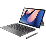 Lenovo IdeaPad Duet 5 12IRU8 2in1 (2023) Laptop - 13th Gen / Intel Core i5-1335U / 12inch WQXGA / 512GB SSD / 8GB RAM / Shared Intel Iris Xe Graphics / Windows 11 Home / English & Arabic Keyboard / Storm Grey / Middle East Version - [83B30042AX]