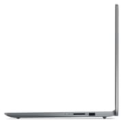 Lenovo IdeaPad Slim 3 15IAN8 (2023) Laptop - Intel Core i3-N305 / 15.6inch FHD / 512GB SSD / 8GB RAM / Shared Intel UHD Graphics / Windows 11 Home / English & Arabic Keyboard / Arctic Grey / Middle East Version - [82XB005WAX]