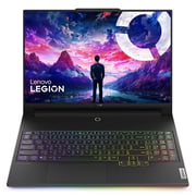 Lenovo Legion 9 16IRX8 Gaming (2023) Laptop - 13th Gen / Intel Core i9-13980HX / 16inch 3.2K / 2TB SSD / 64GB RAM / 16GB NVIDIA GeForce RTX 4090 Graphics / Windows 11 Home / English & Arabic Keyboard / Carbon Black / Middle East Version - [83AG000GAX]