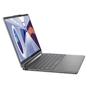 Lenovo Yoga 9 14IRP8 2-in1 Convertible (2023) Laptop - 13th Gen / Intel Core i7-1360P / 14inch WQUXGA 4K / 1TB SSD / 16GB RAM / Shared Intel Iris Xe Graphics / Windows 11 Home / English & Arabic Keyboard / Storm Grey / Middle East Version - [83B1004JAX]