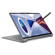 Lenovo Yoga 9 14IRP8 2-in1 Convertible (2023) Laptop - 13th Gen / Intel Core i7-1360P / 14inch WQUXGA 4K / 1TB SSD / 16GB RAM / Shared Intel Iris Xe Graphics / Windows 11 Home / English & Arabic Keyboard / Storm Grey / Middle East Version - [83B1004JAX]