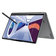 Lenovo Yoga 9 14IRP8 2-in1 Convertible (2023) Laptop - 13th Gen / Intel Core i7-1360P / 14inch WQUXGA 4K / 1TB SSD / 16GB RAM / Shared Intel Iris Xe Graphics / Windows 11 Home / English & Arabic Keyboard / Storm Grey / Middle East Version - [83B1004JAX]