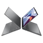 Lenovo Yoga 9 14IRP8 2-in1 Convertible (2023) Laptop - 13th Gen / Intel Core i7-1360P / 14inch WQUXGA 4K / 1TB SSD / 16GB RAM / Shared Intel Iris Xe Graphics / Windows 11 Home / English & Arabic Keyboard / Storm Grey / Middle East Version - [83B1004JAX]