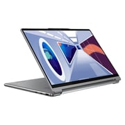 Lenovo Yoga 9 14IRP8 2-in1 Convertible (2023) Laptop - 13th Gen / Intel Core i7-1360P / 14inch WQUXGA 4K / 1TB SSD / 16GB RAM / Shared Intel Iris Xe Graphics / Windows 11 Home / English & Arabic Keyboard / Storm Grey / Middle East Version - [83B1004JAX]