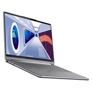 Lenovo Yoga 9 14IRP8 2-in1 Convertible (2023) Laptop - 13th Gen / Intel Core i7-1360P / 14inch WQUXGA 4K / 1TB SSD / 16GB RAM / Shared Intel Iris Xe Graphics / Windows 11 Home / English & Arabic Keyboard / Storm Grey / Middle East Version - [83B1004JAX]