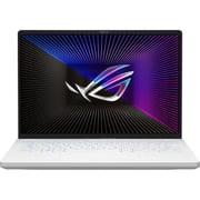 Asus ROG Zephyrus G14 Gaming (2022) Laptop - AMD Ryzen 7-6800HS / 14inch WUXGA / 512GB SSD / 16GB RAM / 8GB AMD Radeon RX 6700S Graphics / Windows 11 Home / English & Arabic Keyboard / Moonlight White / Middle East Version - [GA402RJ-L4211W]