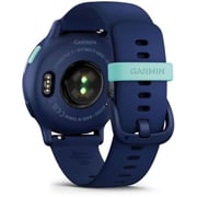 Garmin 010-02862-12 Vivoactive 5 Smartwatch Metallic Navy Aluminum Bezel With Navy Case and Silicone Band