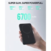 Aukey Wireless Power Bank 6700mAh Grey PB-MS01