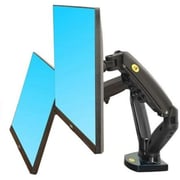 NB Dual Monitor Desk Mount Black