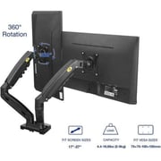 NB Dual Monitor Desk Mount Black