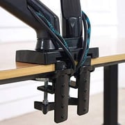 NB Dual Monitor Desk Mount Black