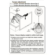 NB Dual Monitor Desk Mount Black