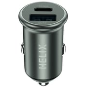 Helix Ultra Fast Car Charger Silver