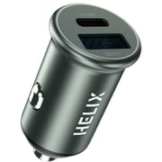 Helix Ultra Fast Car Charger Silver