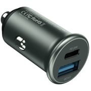 Helix Ultra Fast Car Charger Silver