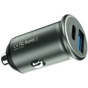 Helix Ultra Fast Car Charger Silver