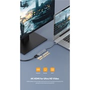 Helix 5-In-1 USB-C Hub 163mm Silver