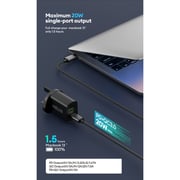 Helix Dual Port Wall Charger Black