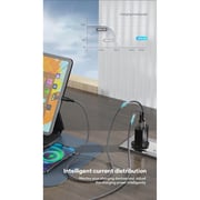 Helix Dual Port Wall Charger Black