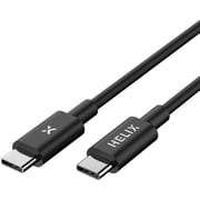 Helix USB-C To USB-C Cable 1.2m Black