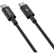 Helix USB-C To USB-C Cable 1.2m Black